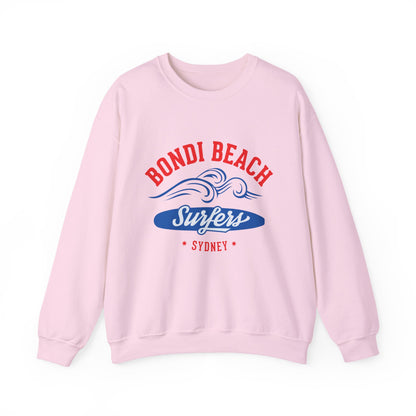 Bondi Beach Surfers Sydney Crewneck Sweatshirt