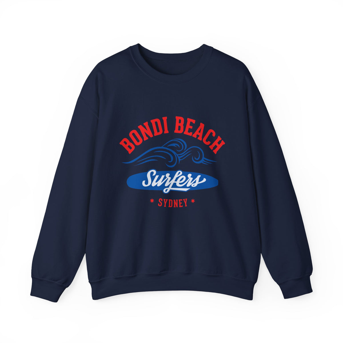 Bondi Beach Surfers Sydney Crewneck Sweatshirt
