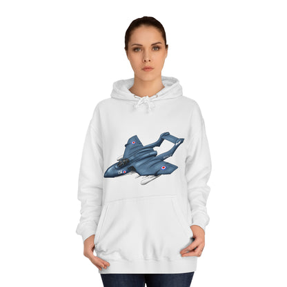 Sea Vixen Unisex College Hoodie - Funky Aviation