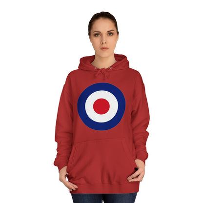Roundel Design Unisex College Hoodie - Funky Aviation
