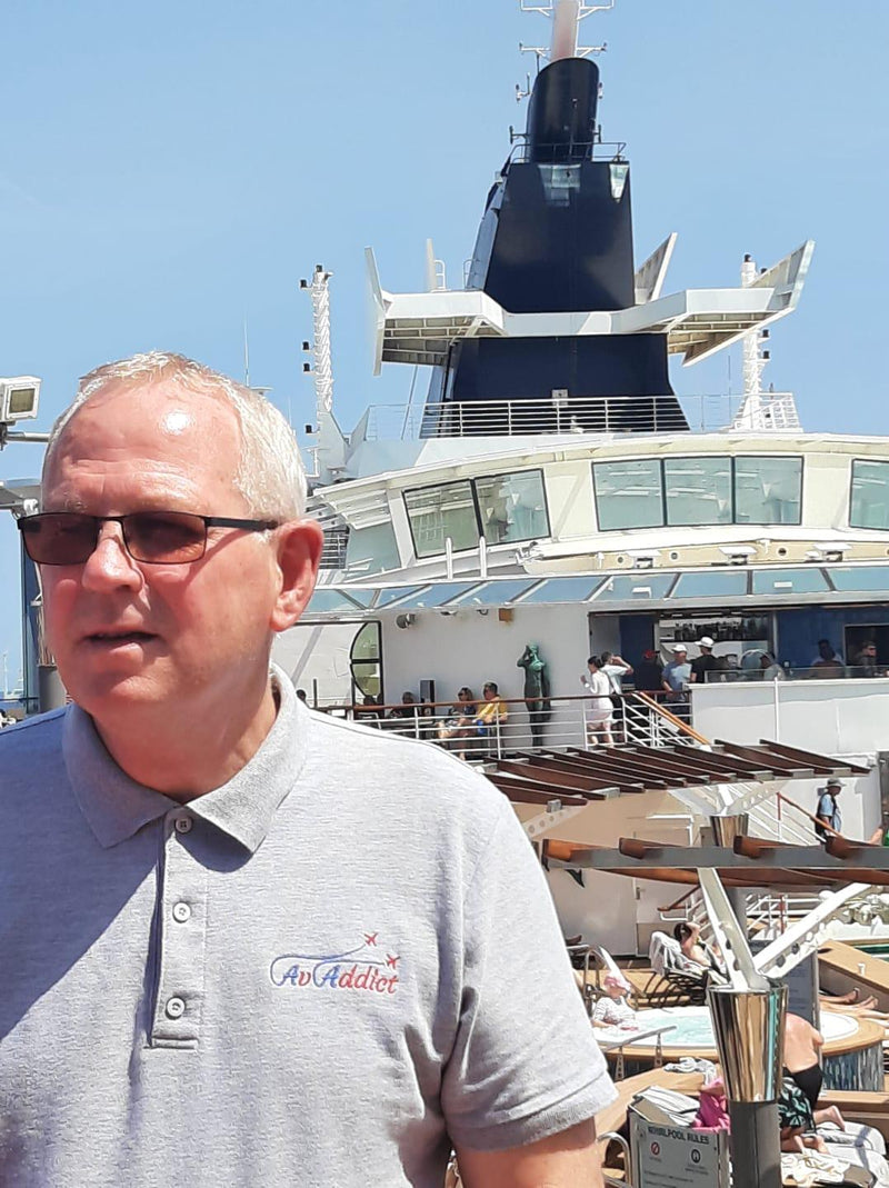 Chris in his AvAddict Luxury Polo