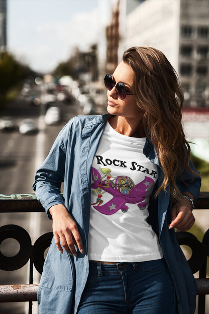 Eurostar EV97 Rock Star  T-Shirt - Funky Aviation