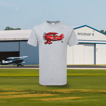 Aerobatic Pitts Cartoon T-Shirt - Funky Aviation
