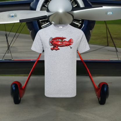 Aerobatic Pitts Cartoon T-Shirt - Funky Aviation