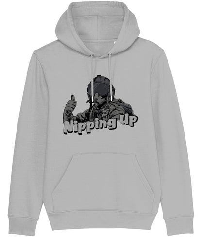 Nipping Up Fighter Pilot Hoodie - Funky Aviation