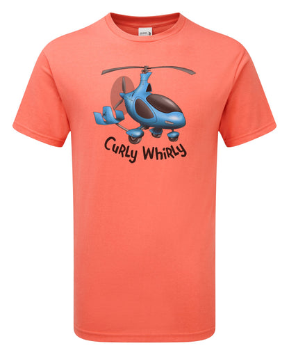 Autogyro Cartoon T-Shirt - Funky Aviation