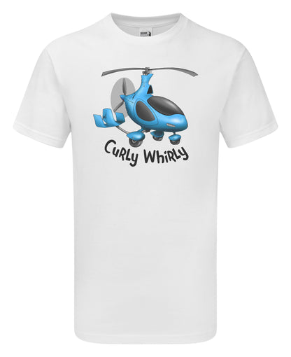 Autogyro Cartoon T-Shirt - Funky Aviation