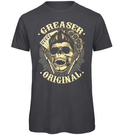 Greaser Original Biker T-Shirt - Scattee
