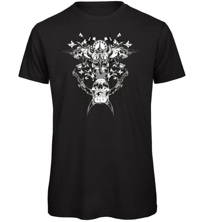 Wolf Skull Organic T-Shirt - Funky Aviation
