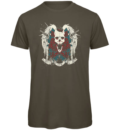 Skull Patrol Organic T-Shirt - Funky Aviation
