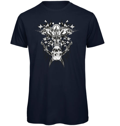 Wolf Skull Organic T-Shirt - Funky Aviation