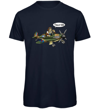 Tally Ho Spitfire T-Shirt - Funky Aviation