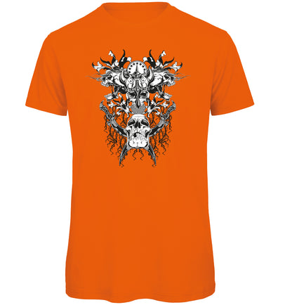 Wolf Skull Organic T-Shirt - Funky Aviation