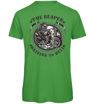 Grim Reaper Biker T-Shirt - Funky Aviation