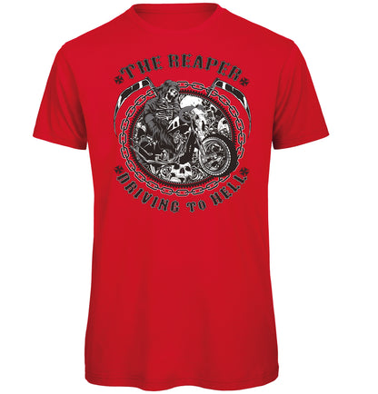 Grim Reaper Biker T-Shirt - Funky Aviation