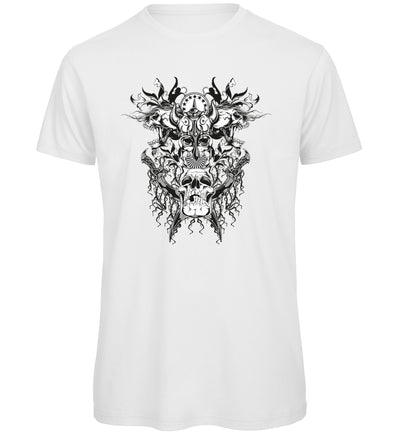 Wolf Skull Organic T-Shirt - Funky Aviation