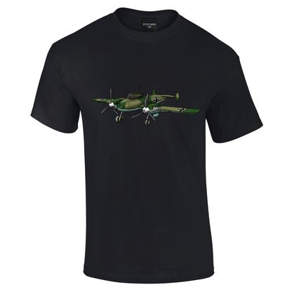 Messerschmitt BF110 Vintage Aircraft T-Shirt - Funky Aviation