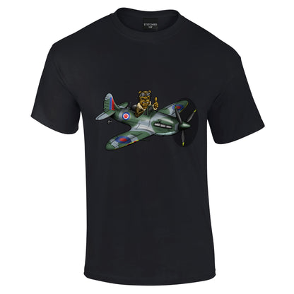 Spitfire British Bulldog T-Shirt - Funky Aviation