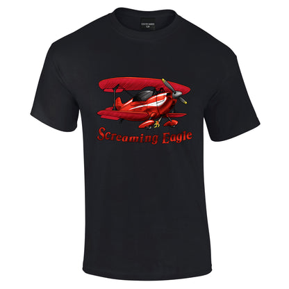 Christen Eagle T-Shirt Red Aerobatic - Funky Aviation