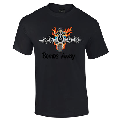 Bombs away Biker Aviation T-Shirt - Funky Aviation