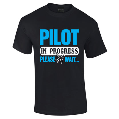 Pilot in Progress T-Shirt - Funky Aviation