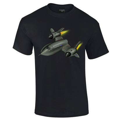 Blackbird SR71 Aircraft T-Shirt - Funky Aviation