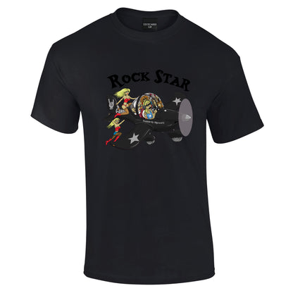 Eurostar EV97 Rock Star  T-Shirt - Funky Aviation