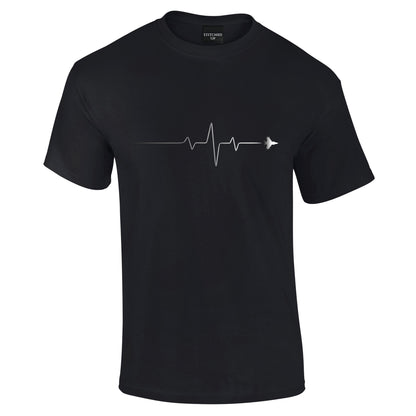 My Heartbeat Aviation T-Shirt - Funky Aviation