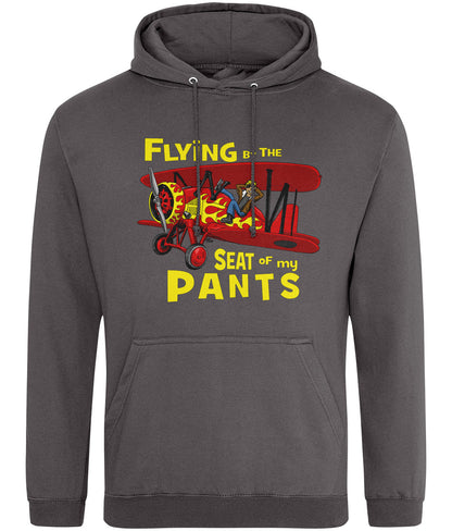 Flying by the Seat of my Pants Aviation Hoodie - Funky Aviation