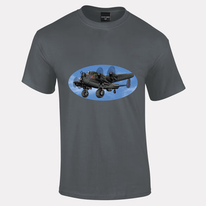 Lancaster Bomber Aircraft T-Shirt - Funky Aviation
