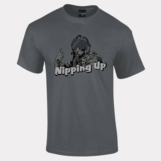 Nipping Up Fighter Pilot T-Shirt