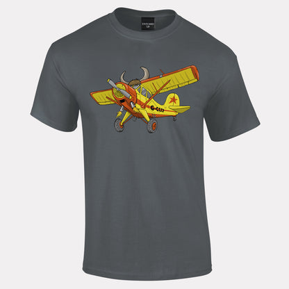Horny YAK T-Shirt - Funky Aviation