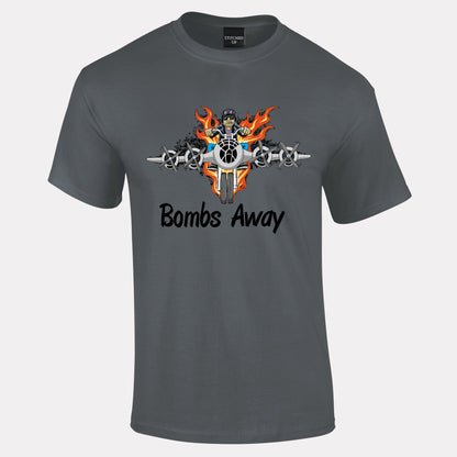 Bombs away Biker Aviation T-Shirt - Funky Aviation