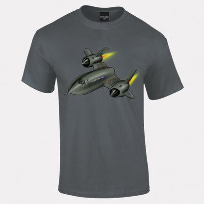 Blackbird SR71 Aircraft T-Shirt - Funky Aviation