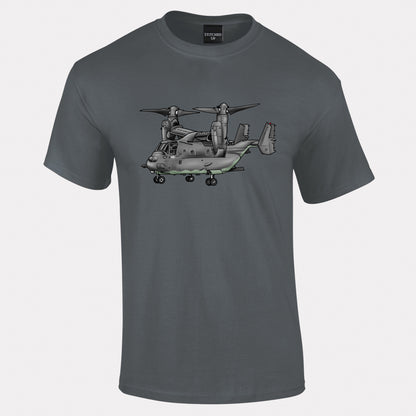 Osprey Military Helicopter T-Shirt - Funky Aviation
