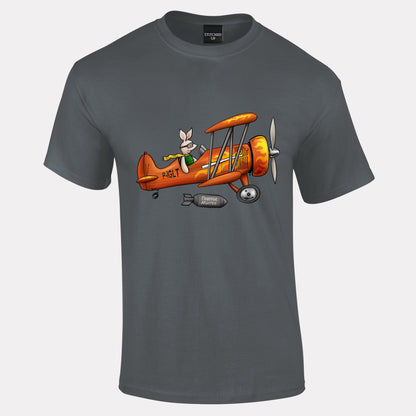 Piglet Aircraft T-Shirt - Funky Aviation