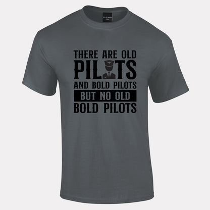 Old pilots and Bold pilots T-Shirt - Funky Aviation