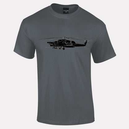 Mi-28 Havoc Military Helicopter T-Shirt - Funky Aviation