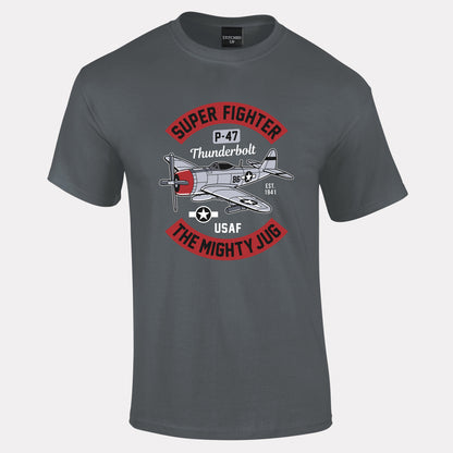 Thunderbolt P47 T-Shirt - Funky Aviation