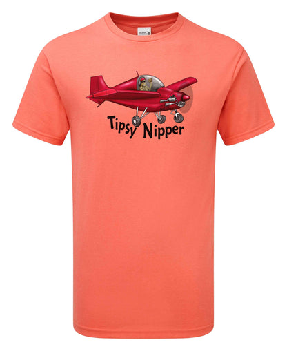 Tipsy Nipper Cartoon T-Shirt
