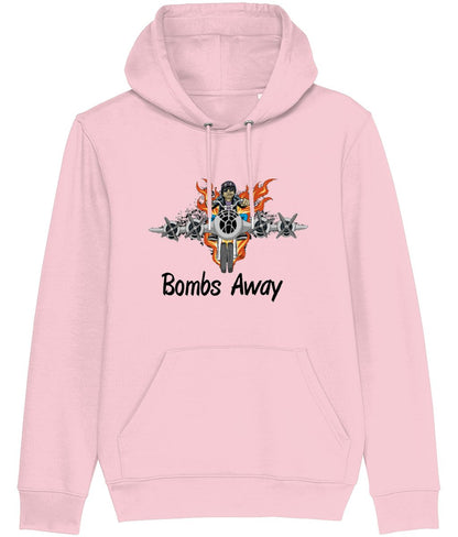 Bombs Away Biker Hoodie - Funky Aviation