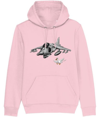 Harrier Jump Jet Cartoon Hoodie - Funky Aviation