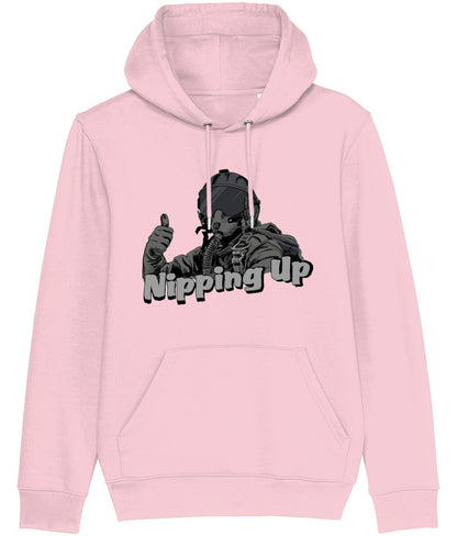 Nipping Up Fighter Pilot Hoodie - Funky Aviation