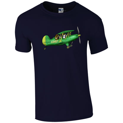 Crop Duster Agricultural Cartoon T-Shirt - Funky Aviation