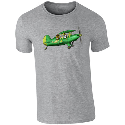 Crop Duster Agricultural Cartoon T-Shirt - Funky Aviation