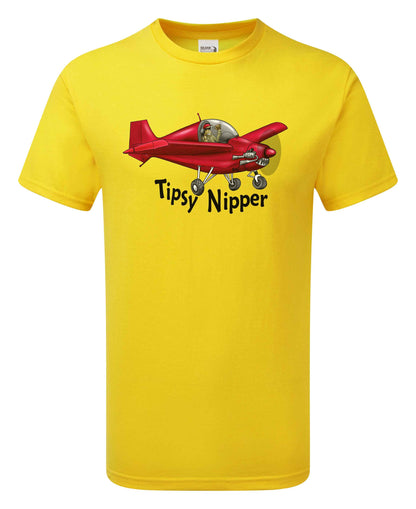 Tipsy Nipper Cartoon T-Shirt