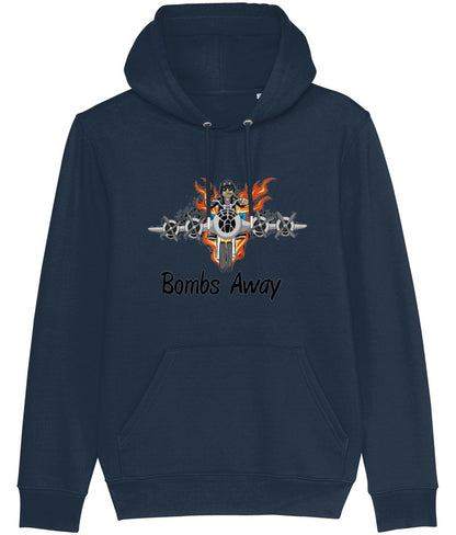Bombs Away Biker Hoodie - Funky Aviation