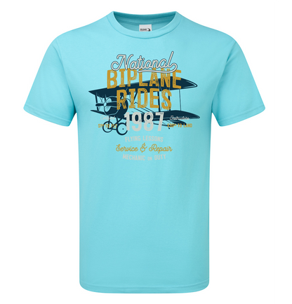 Retro Vintage Bi-Plane T-Shirt