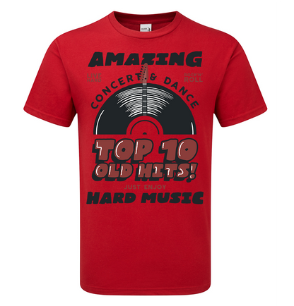 Top 10 Old Hits T -Shirt - Funky Aviation