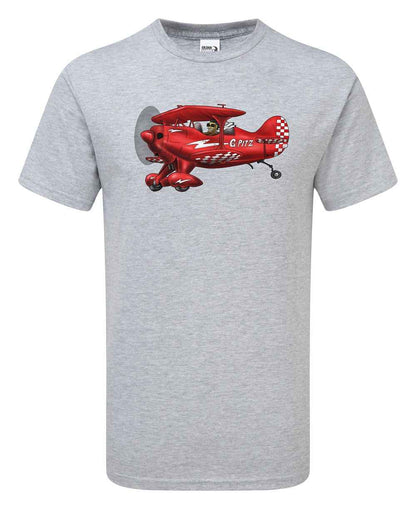 Aerobatic Pitts Cartoon T-Shirt